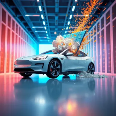 Tesla's Slip Halts Tech Rally as Real Estate Rises